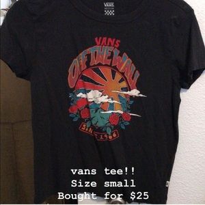 Vans tee